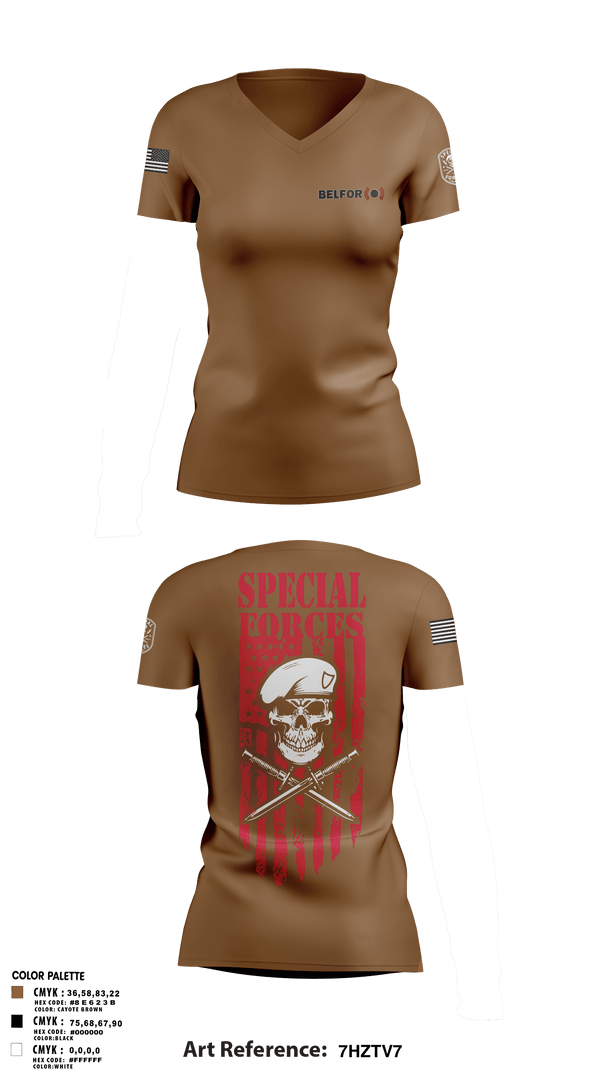 Womens Short Sleeve Vneck Shirt, Belfor, , Teamtime, Team time, sublimation, custom sports apparel, team uniforms, spirit wear, spiritwear, sports uniforms, custom shirts, team store, custom team store, fundraiser sports, apparel fundraiser