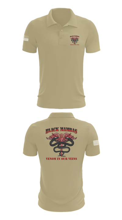 B-Co MRB Mamba 47249464 Short Sleeve Performance Polo - 87
