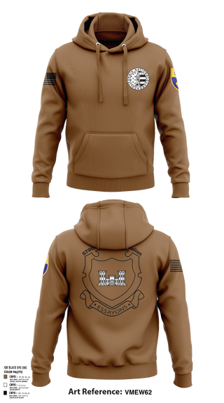 Hoodie, 132d MRBC, 579th EN BN, 49th MP DIV, , Teamtime, Team time, sublimation, custom sports apparel, team uniforms, spirit wear, spiritwear, sports uniforms, custom shirts, team store, custom team store, fundraiser sports, apparel fundraiser