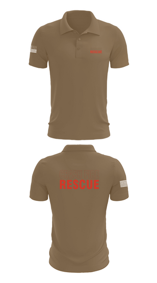 Short Sleeve Performance Polo, ISA Air base Fire Dept., Fire Department, Teamtime, Team time, sublimation, custom sports apparel, team uniforms, spirit wear, spiritwear, sports uniforms, custom shirts, team store, custom team store, fundraiser sports, apparel fundraiser