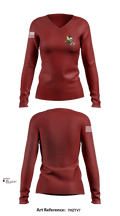 124th ATKS 33419256 Women's Long Sleeve V-neck Shirt - 105 (1)