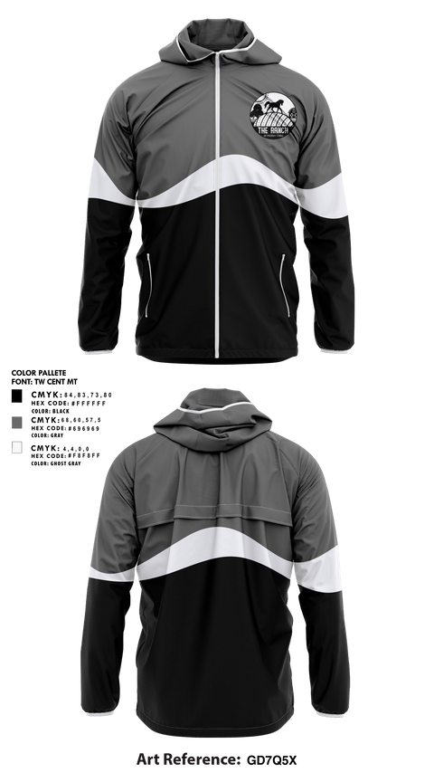 Windbreaker, The Ranch, , Teamtime, Team time, sublimation, custom sports apparel, team uniforms, spirit wear, spiritwear, sports uniforms, custom shirts, team store, custom team store, fundraiser sports, apparel fundraiser