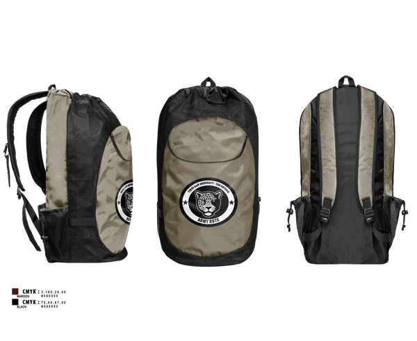 Gear Bag, TAMUSA ROTC, Army, Teamtime, Team time, sublimation, custom sports apparel, team uniforms, spirit wear, spiritwear, sports uniforms, custom shirts, team store, custom team store, fundraiser sports, apparel fundraiser