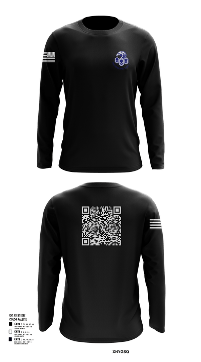 Randolph AFB Top III 66201325 Long Sleeve Performance Shirt 105