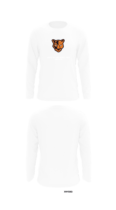 North Pitt High School Track and Field 81269617 Long Sleeve Performance Shirt 8