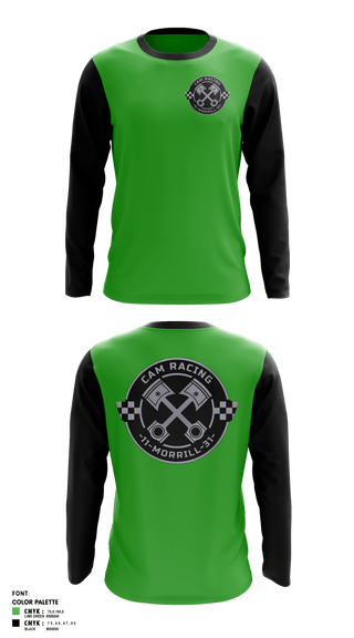 Long Sleeve Performance Shirt, Cam racing, , Teamtime, Team time, sublimation, custom sports apparel, team uniforms, spirit wear, spiritwear, sports uniforms, custom shirts, team store, custom team store, fundraiser sports, apparel fundraiser