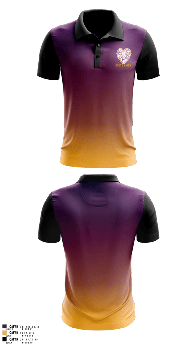 South Haven Tennis 17739923 Short Sleeve Performance Polo - 2