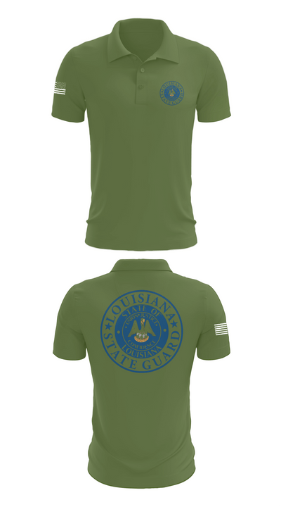 1st Area Command 9228914 Short Sleeve Performance Polo - 45