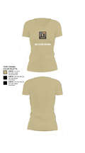 Hollywood Division 53010755 Women's Short Sleeve V-neck Shirt - 80