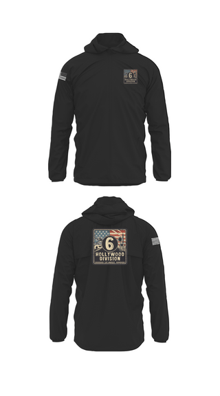 Windbreaker, Hollywood Division, Police, Teamtime, Team time, sublimation, custom sports apparel, team uniforms, spirit wear, spiritwear, sports uniforms, custom shirts, team store, custom team store, fundraiser sports, apparel fundraiser