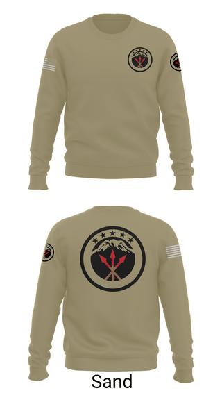Crew Neck Sweatshirt, 593rd esc, , Teamtime, Team time, sublimation, custom sports apparel, team uniforms, spirit wear, spiritwear, sports uniforms, custom shirts, team store, custom team store, fundraiser sports, apparel fundraiser