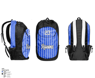Gear Bag, Irvington Preparatory Academy Softball, Softball, Teamtime, Team time, sublimation, custom sports apparel, team uniforms, spirit wear, spiritwear, sports uniforms, custom shirts, team store, custom team store, fundraiser sports, apparel fundraiser