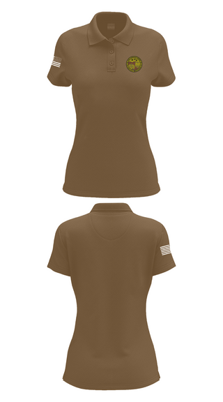 Womens Short Sleeve Performance Polo, Cadet Leadership Training Squadron, Air Force, Teamtime, Team time, sublimation, custom sports apparel, team uniforms, spirit wear, spiritwear, sports uniforms, custom shirts, team store, custom team store, fundraiser sports, apparel fundraiser