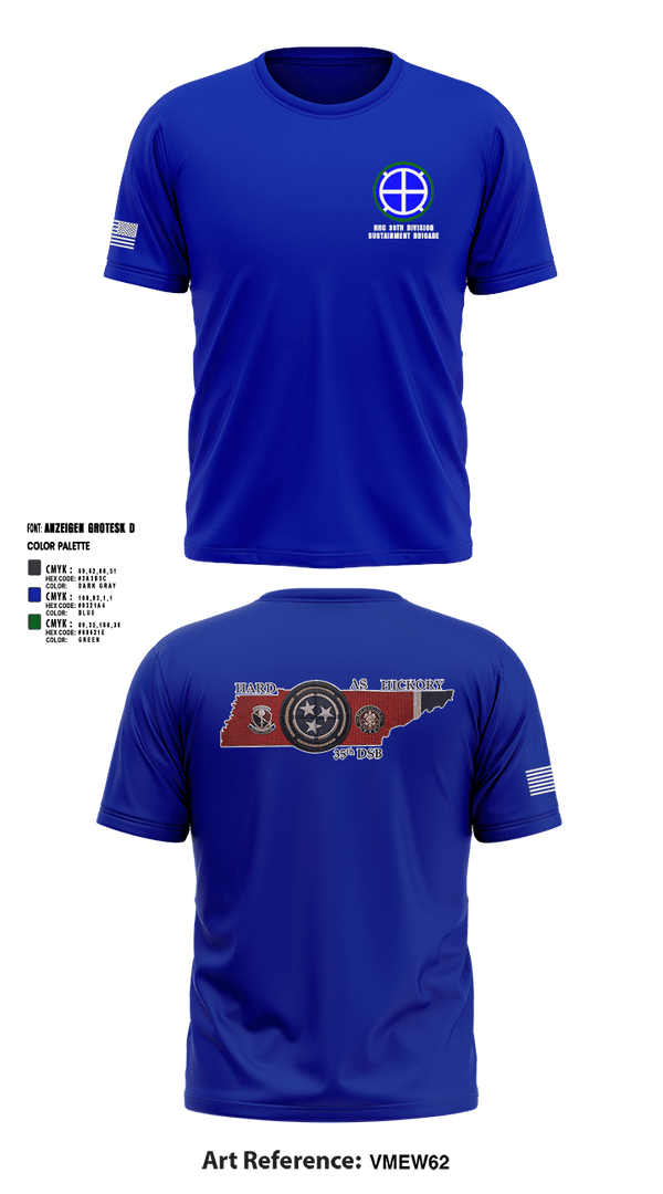 Short Sleeve Performance Shirt, HHC 35th Division Sustainment Brigade, National Guard, Teamtime, Team time, sublimation, custom sports apparel, team uniforms, spirit wear, spiritwear, sports uniforms, custom shirts, team store, custom team store, fundraiser sports, apparel fundraiser