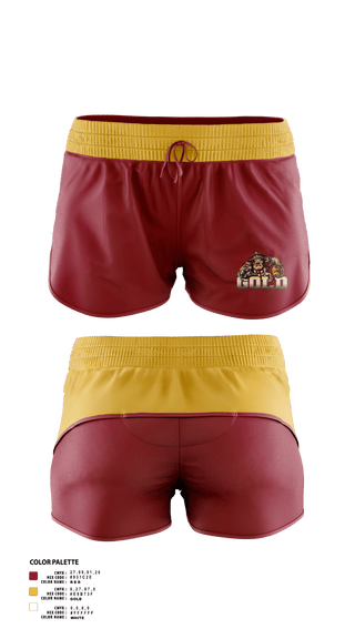 Womens Shorts, South Bay 49ers, Spirit Store, Teamtime, Team time, sublimation, custom sports apparel, team uniforms, spirit wear, spiritwear, sports uniforms, custom shirts, team store, custom team store, fundraiser sports, apparel fundraiser