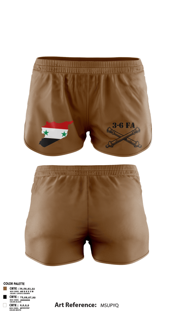 Ranger Panties, 3-6 FA, Army, Teamtime, Team time, sublimation, custom sports apparel, team uniforms, spirit wear, spiritwear, sports uniforms, custom shirts, team store, custom team store, fundraiser sports, apparel fundraiser