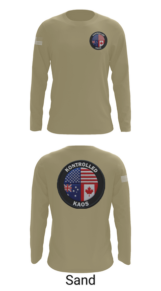 Long Sleeve Performance Shirt, Kontrolled Kaos, E-Sports, Teamtime, Team time, sublimation, custom sports apparel, team uniforms, spirit wear, spiritwear, sports uniforms, custom shirts, team store, custom team store, fundraiser sports, apparel fundraiser