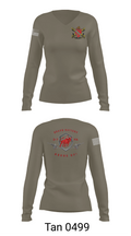 Bravo Battery 3-7 FA 34354529 Women's Long Sleeve V-neck Shirt - 77