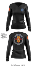 Delta 2 33803526 Women's Long Sleeve V-neck Shirt - 3