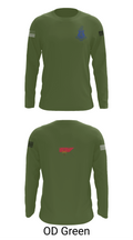 Pershing Rifles Troop L-1 10347059 Long Sleeve Performance Shirt 46