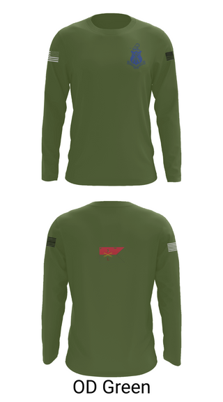 Long Sleeve Performance Shirt, Pershing Rifles Troop L-1, , Teamtime, Team time, sublimation, custom sports apparel, team uniforms, spirit wear, spiritwear, sports uniforms, custom shirts, team store, custom team store, fundraiser sports, apparel fundraiser