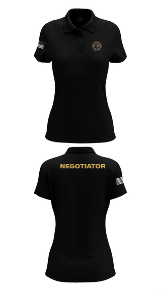 Womens Short Sleeve Performance Polo, Montgomery County Police CNT, , Teamtime, Team time, sublimation, custom sports apparel, team uniforms, spirit wear, spiritwear, sports uniforms, custom shirts, team store, custom team store, fundraiser sports, apparel fundraiser