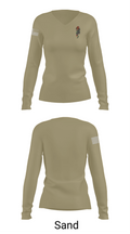 430th MP DET 54234046 Women's Long Sleeve V-neck Shirt - 97