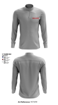 Milford Eagles Pop Warner Football and Cheer 85500081 Quarter Zip Jacket - 4 (2)