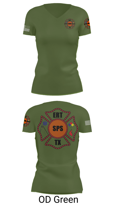 Plant X ERT 7276116 Women's Short Sleeve V-neck Shirt - 48