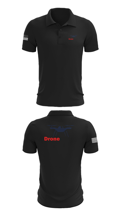DRONE RECON 39947592 Short Sleeve Performance Polo - 12