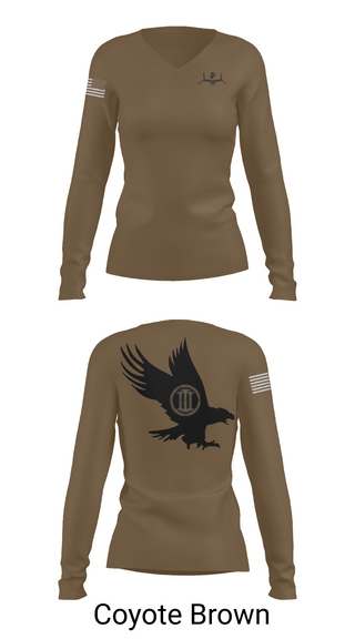 Womens Long Sleeve Vneck Shirt, MVIM Level 3, , Teamtime, Team time, sublimation, custom sports apparel, team uniforms, spirit wear, spiritwear, sports uniforms, custom shirts, team store, custom team store, fundraiser sports, apparel fundraiser