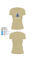 Pershing Rifles Troop L-1 10347059 Women's Short Sleeve V-neck Shirt - 84