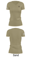 159 FW 5610142 Women's Short Sleeve V-neck Shirt - 88