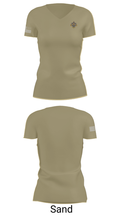 159 FW 5610142 Women's Short Sleeve V-neck Shirt - 88