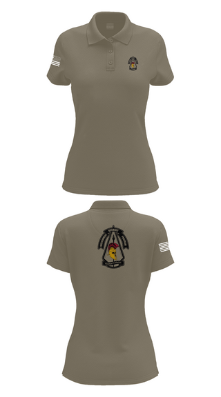 Womens Short Sleeve Performance Polo, Detachment 9, , Teamtime, Team time, sublimation, custom sports apparel, team uniforms, spirit wear, spiritwear, sports uniforms, custom shirts, team store, custom team store, fundraiser sports, apparel fundraiser