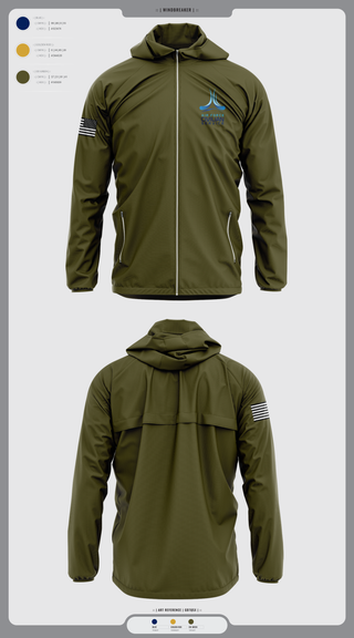 Windbreaker, 9th Civil Engineer Squadron, , Teamtime, Team time, sublimation, custom sports apparel, team uniforms, spirit wear, spiritwear, sports uniforms, custom shirts, team store, custom team store, fundraiser sports, apparel fundraiser