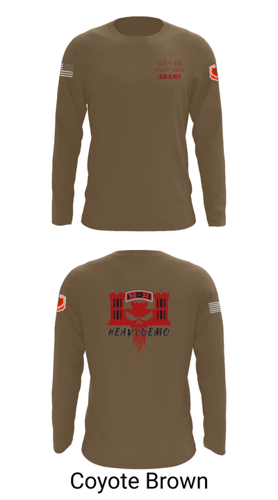 CESD Bravo 35th Engineer Battalion 45351759 Long Sleeve Performance Shirt 6