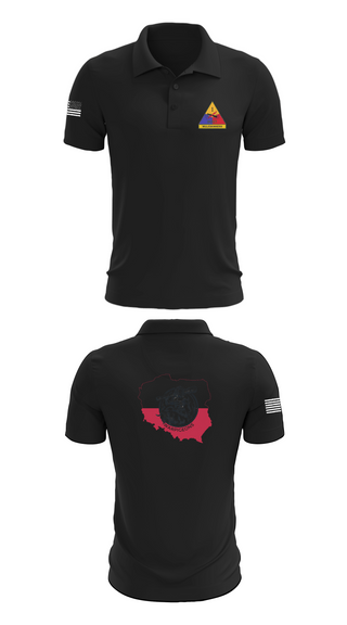 Short Sleeve Performance Polo, 261st BSC CAVEMAN PLT, , Teamtime, Team time, sublimation, custom sports apparel, team uniforms, spirit wear, spiritwear, sports uniforms, custom shirts, team store, custom team store, fundraiser sports, apparel fundraiser