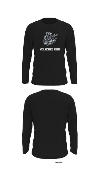 Long Sleeve Performance Shirt, Wolverine Arms, , Teamtime, Team time, sublimation, custom sports apparel, team uniforms, spirit wear, spiritwear, sports uniforms, custom shirts, team store, custom team store, fundraiser sports, apparel fundraiser