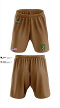 D Co 436th CA BN 62553628 Athletic Shorts With Pockets - 1