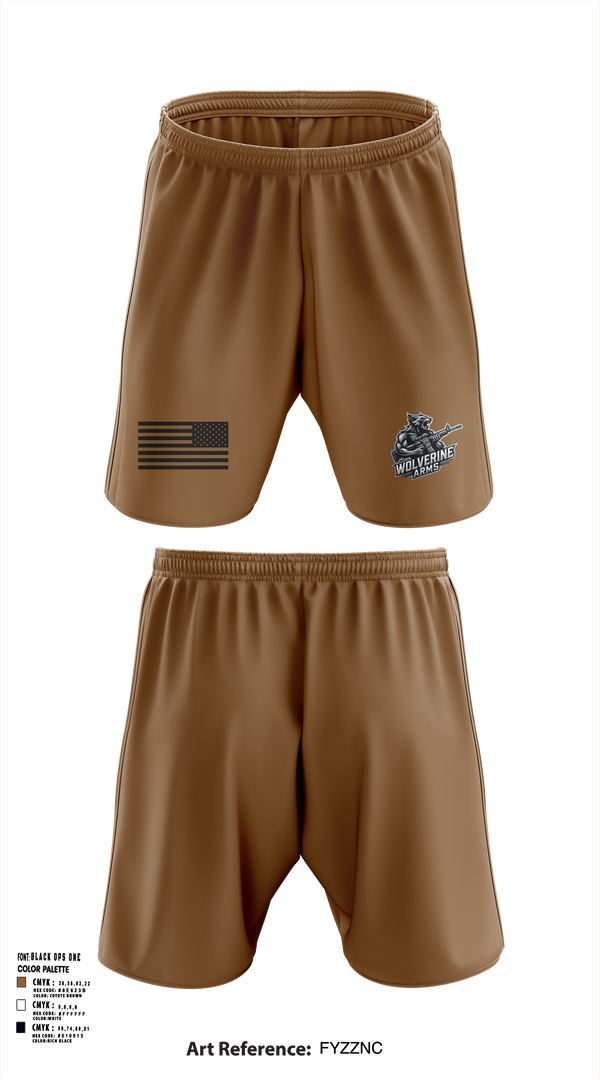 Athletic Shorts With Pockets, Wolverine Arms, , Teamtime, Team time, sublimation, custom sports apparel, team uniforms, spirit wear, spiritwear, sports uniforms, custom shirts, team store, custom team store, fundraiser sports, apparel fundraiser
