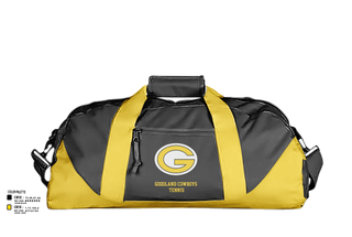 Duffle Bag, Goodland Cowboys Tennis, Tennis, Teamtime, Team time, sublimation, custom sports apparel, team uniforms, spirit wear, spiritwear, sports uniforms, custom shirts, team store, custom team store, fundraiser sports, apparel fundraiser