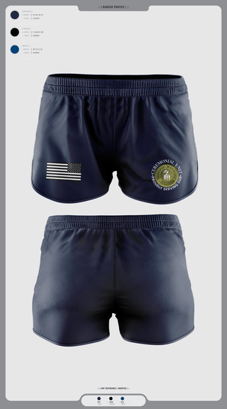 Ranger Panties, Twu Local 100 Ceremonial Unit & Honor Guard, , Teamtime, Team time, sublimation, custom sports apparel, team uniforms, spirit wear, spiritwear, sports uniforms, custom shirts, team store, custom team store, fundraiser sports, apparel fundraiser