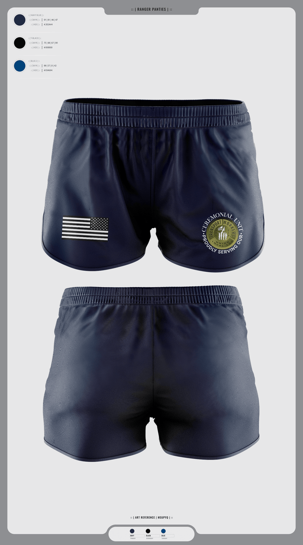 Ranger Panties, Twu Local 100 Ceremonial Unit & Honor Guard, , Teamtime, Team time, sublimation, custom sports apparel, team uniforms, spirit wear, spiritwear, sports uniforms, custom shirts, team store, custom team store, fundraiser sports, apparel fundraiser