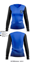 Cubs Cheer 94444138 Women's Long Sleeve V-neck Shirt - 1
