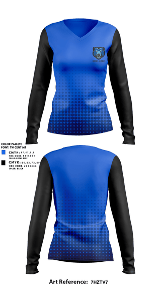 Womens Long Sleeve Vneck Shirt, Cubs Cheer, Cheer, Teamtime, Team time, sublimation, custom sports apparel, team uniforms, spirit wear, spiritwear, sports uniforms, custom shirts, team store, custom team store, fundraiser sports, apparel fundraiser