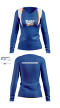 Mara Track & Field Women's Long Sleeve V-neck Shirt - 3