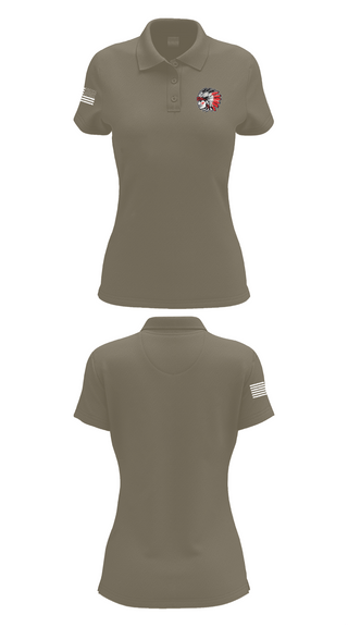 Womens Short Sleeve Performance Polo, Howar Middle School Track & Field, Track & Field, Teamtime, Team time, sublimation, custom sports apparel, team uniforms, spirit wear, spiritwear, sports uniforms, custom shirts, team store, custom team store, fundraiser sports, apparel fundraiser