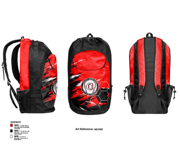 Gear Bag, Chico Central Little League, Spirit Store, Teamtime, Team time, sublimation, custom sports apparel, team uniforms, spirit wear, spiritwear, sports uniforms, custom shirts, team store, custom team store, fundraiser sports, apparel fundraiser
