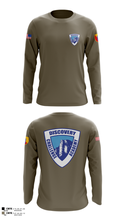 Discovery ChalleNGe Academy 60550316 Long Sleeve Performance Shirt 2